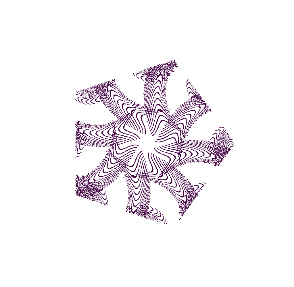 Pinwheel pattern export