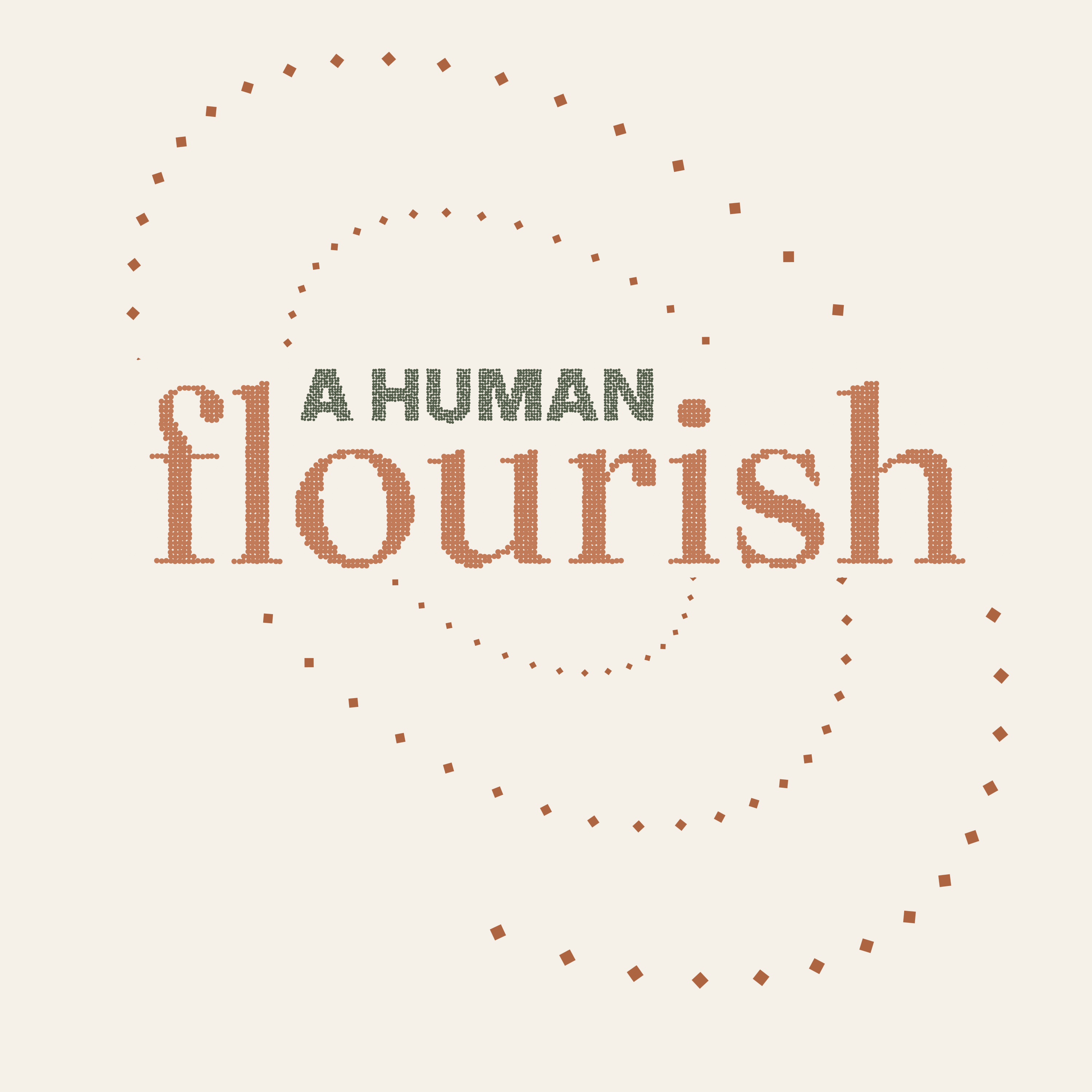 A Human Flourish